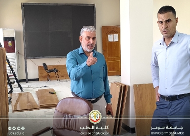 كلية الطب تجري حملة صيانة وترميم شاملة استعداداً للعام الدراسي الجديد