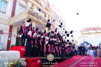 كلية الطب بجامعة سومر تحتفل بتخريج الدفعة الاولى (النبضة الاولى) من طلبتها للعام الدراسي 2025-2026