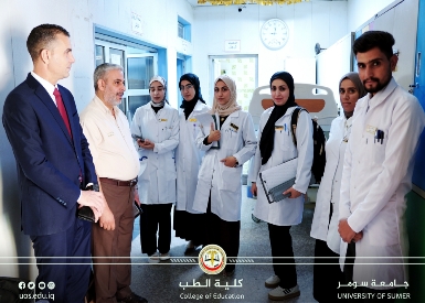 كلية الطب تجري الامتحانات النهائية العملية لطلبة المرحلة السادسة للعام الدراسي 2025-2026