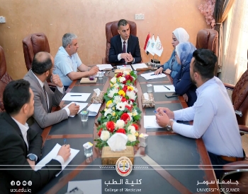مجلس كلية الطب يعقد جلسته الخامسة ويؤكد على الأتمتة والاستعداد للامتحانات النهائية