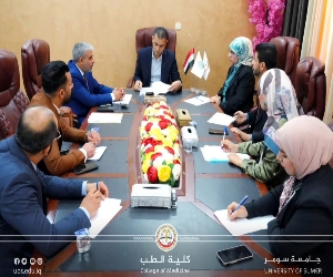 مجلس كلية الطب يعقد جلسته الثانية ويناقش عدة قضايا تخص الطلبة